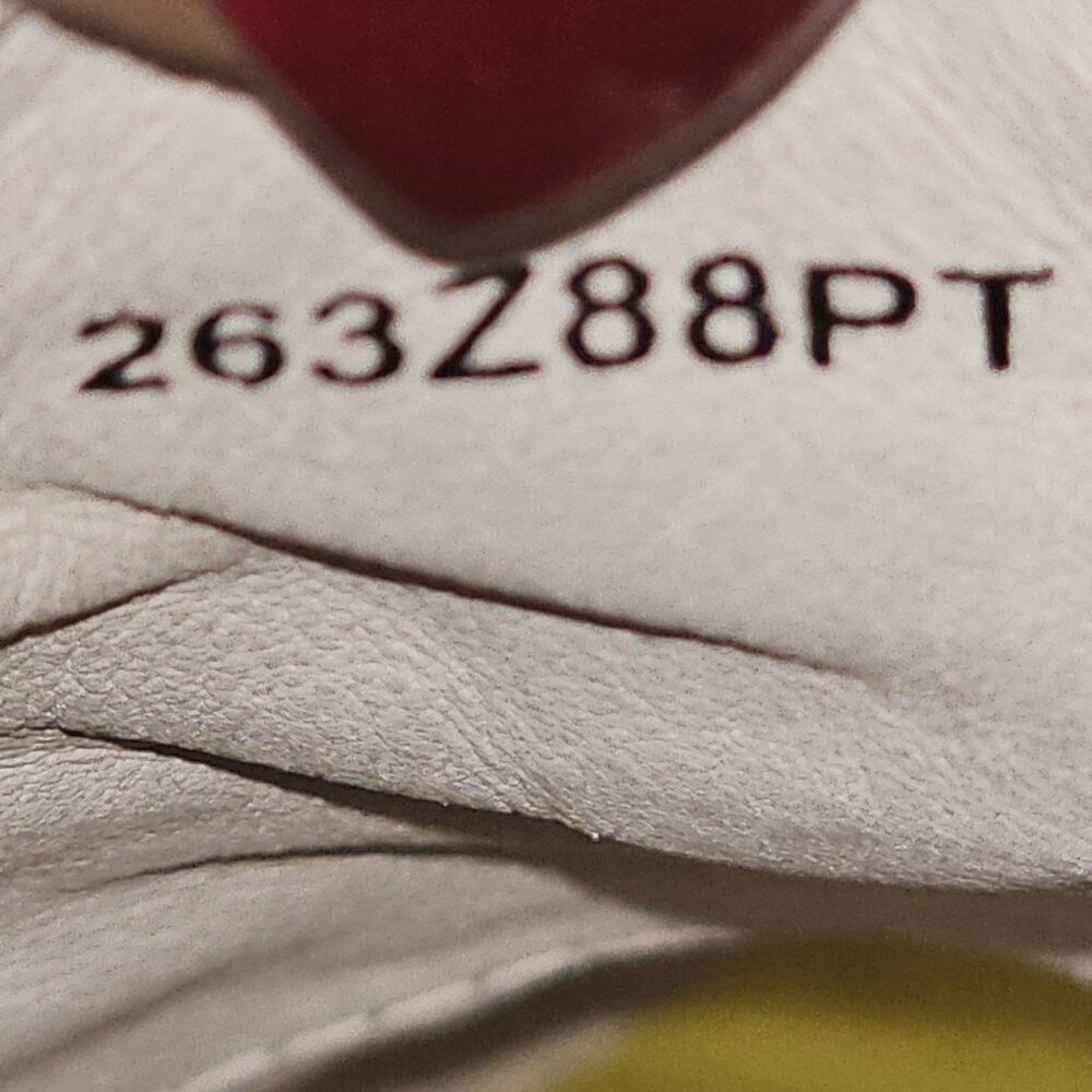 Lola Cruz Gold Mesh, Satin, Leather Chunky Heel Sneakers, Sz 36 - Picture 8 of 10